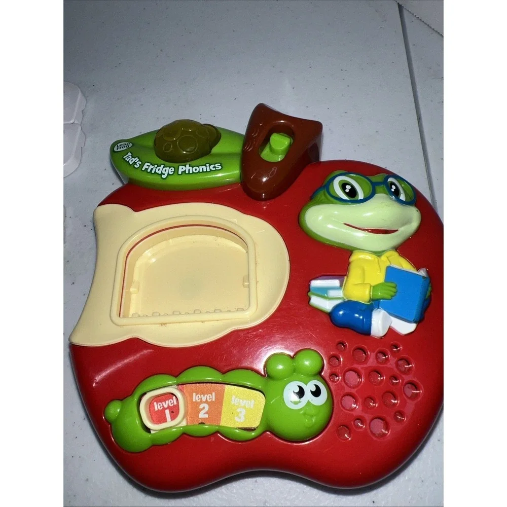 LeapFrog Tad's Fridge Phonics‎ Magnetic Alphabet TESTED WORKS